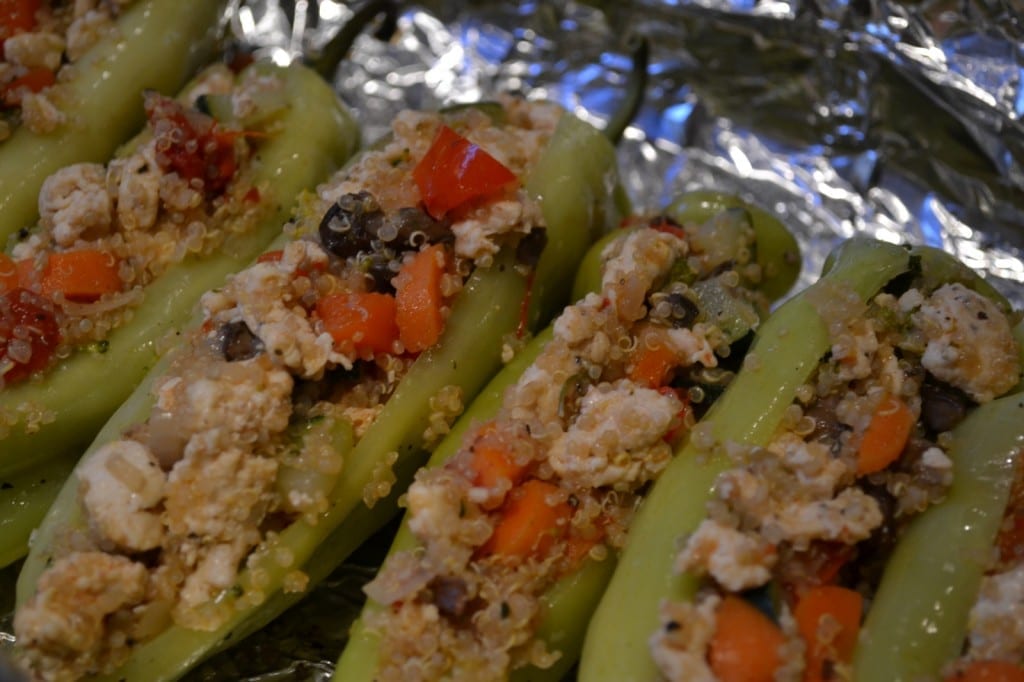 Stuffed Banana Peppers