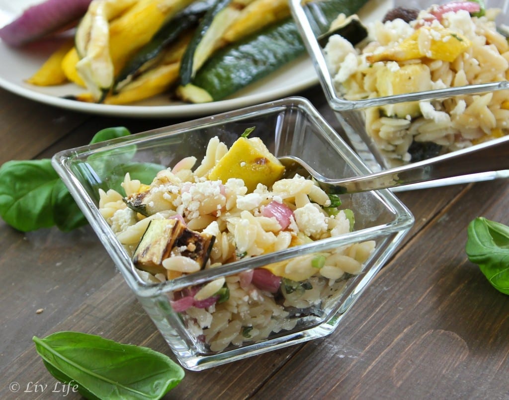 Lemony Orzo Salad with Grilled Zucchii (2 of 2)